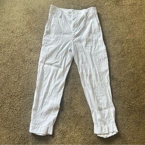 Vince Women's White Cargo Pants